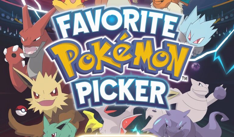 Favorite Pokémon Picker – Find Your Ultimate Pokémon!